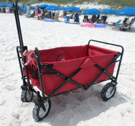 beach wagon red