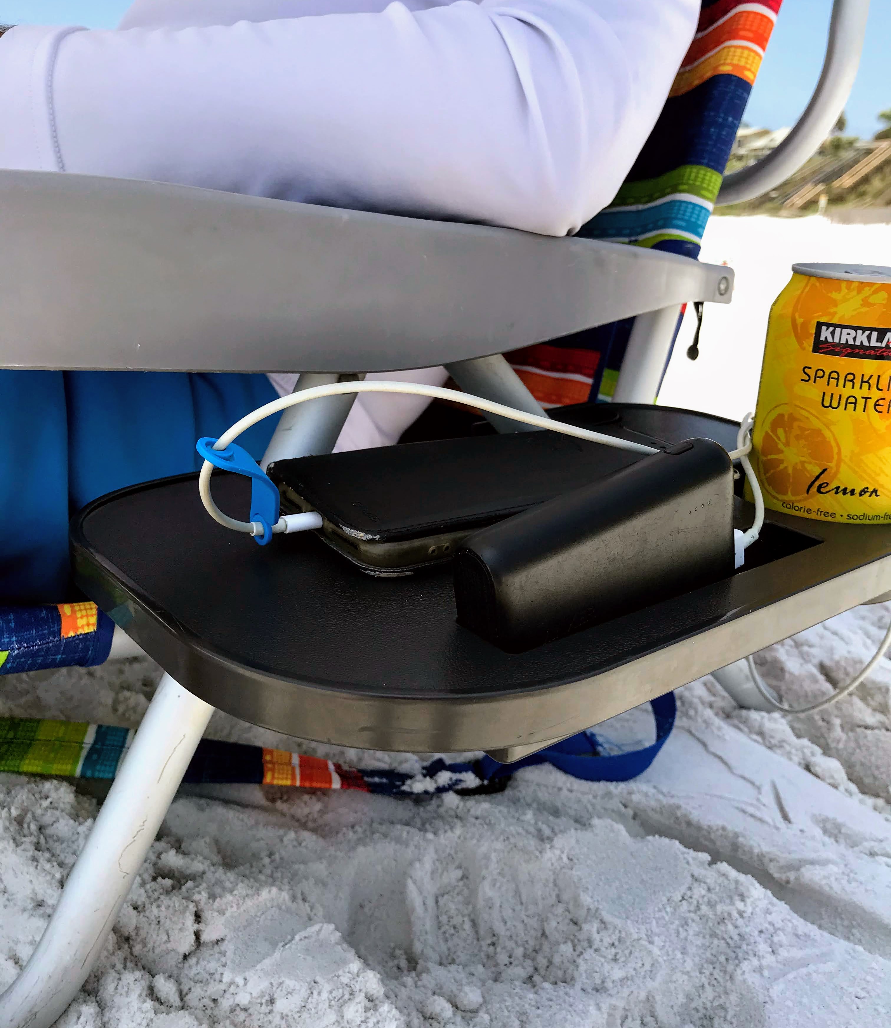 Beach Chair Accessories-Clamp on Umbrella, Extra Storage Pockets, Etc