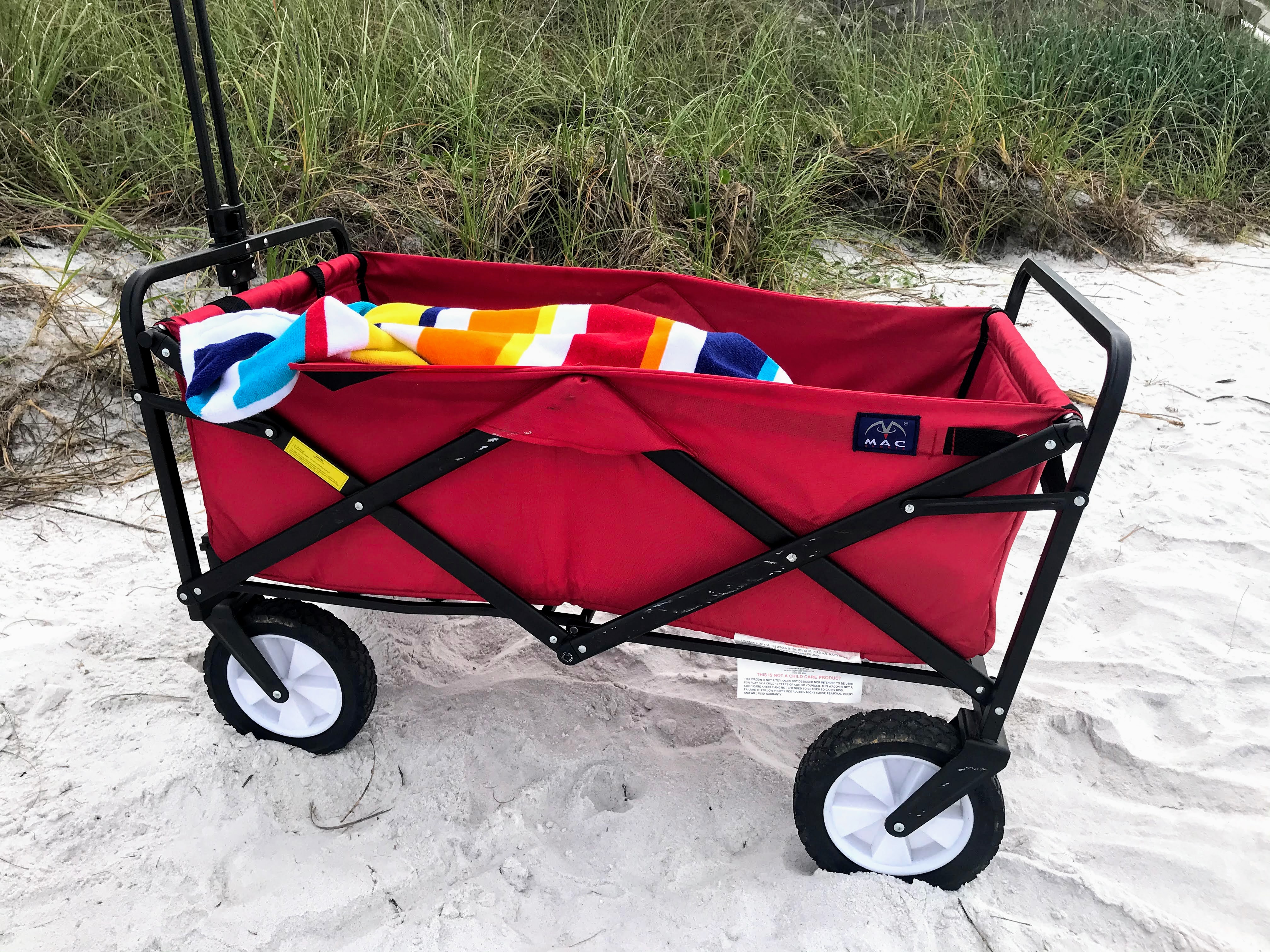 folding beach wagon