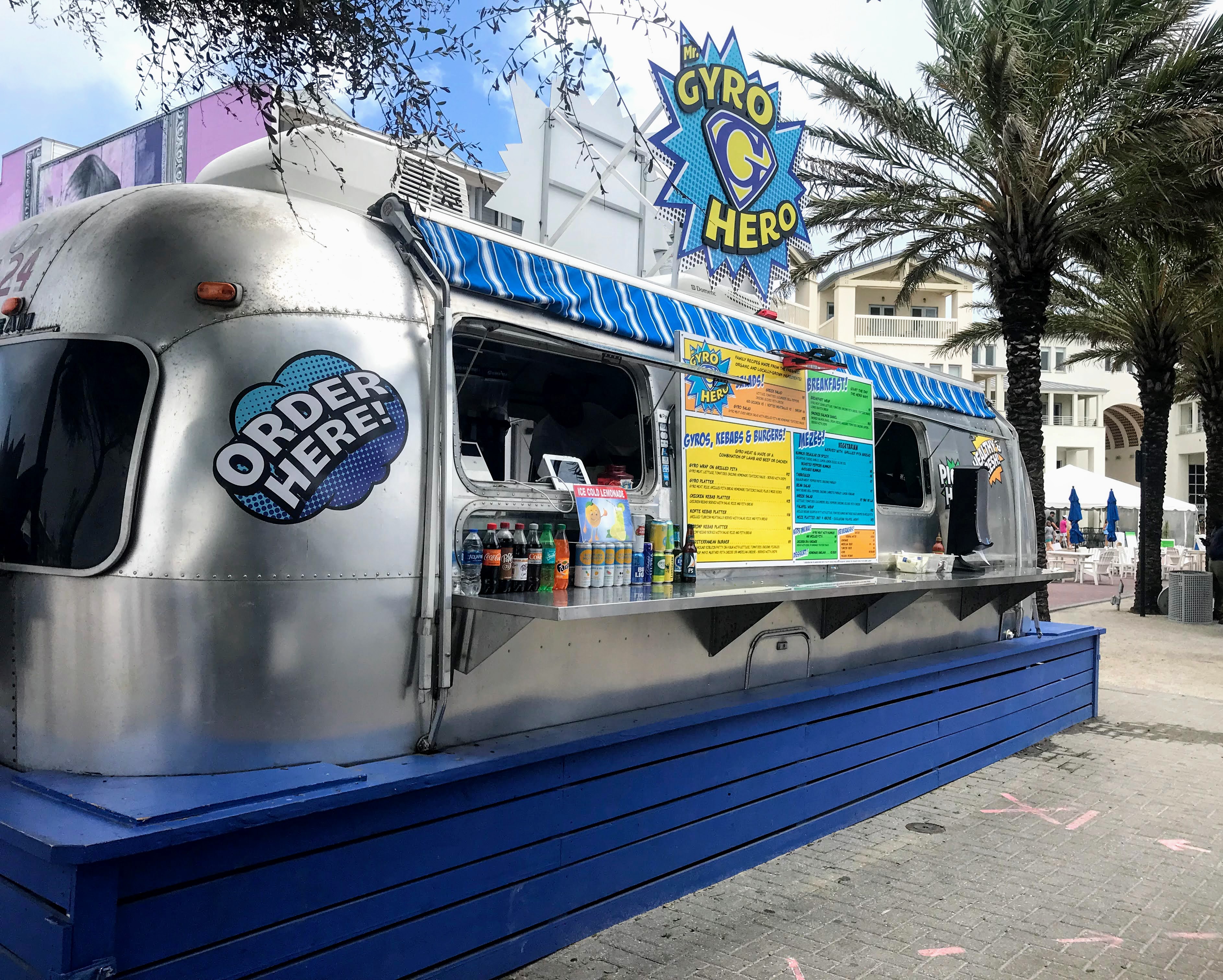 Seaside Florida food trucks