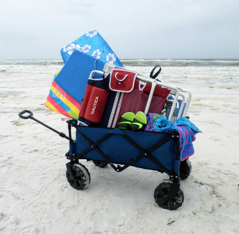 folding beach wagon