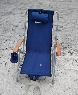 high back beach chair
