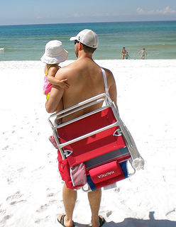 folding beach lounge chair