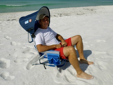 Rio Beach Chair with Canopy