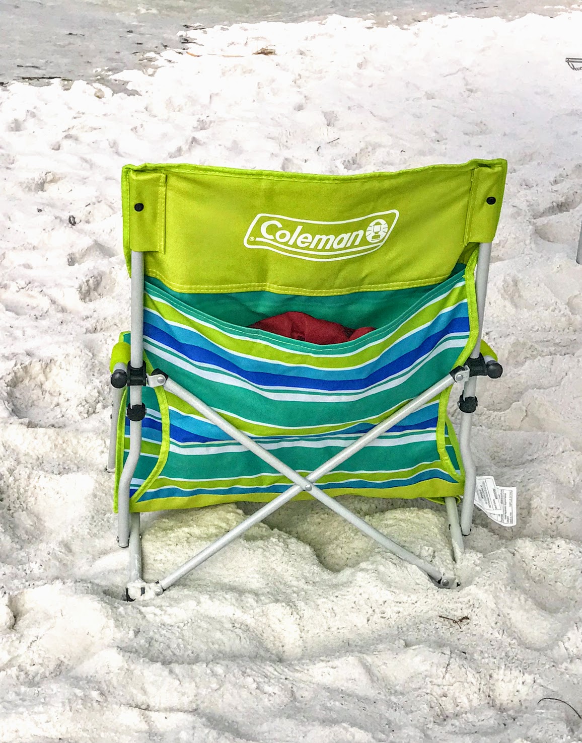 coleman beach chair