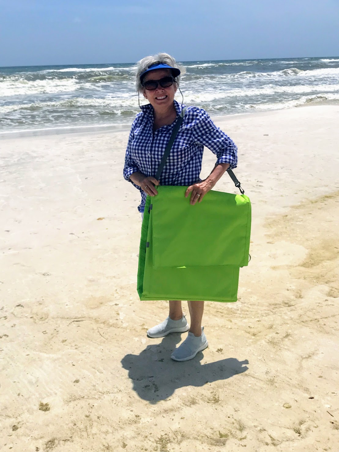 folding beach mat