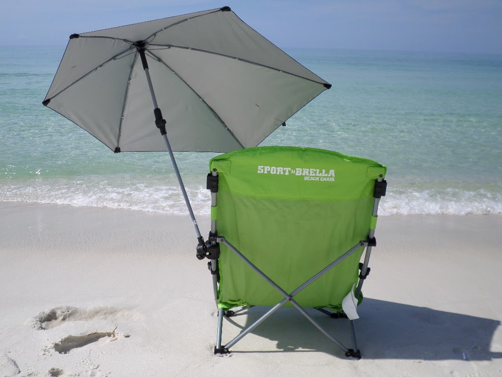 Beach Chair AccessoriesClamp on Umbrella, Extra Storage