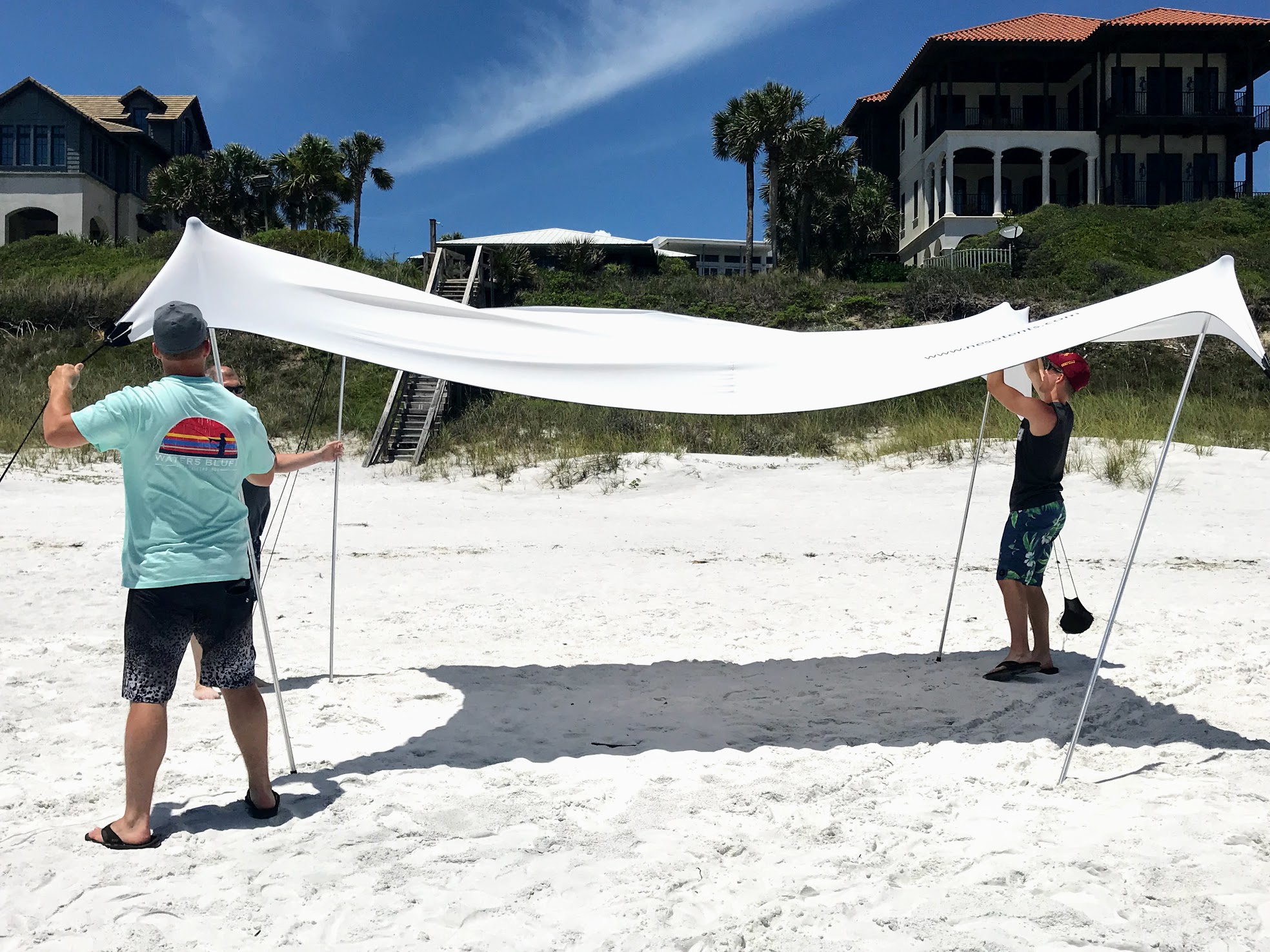 beach sun shade canopy