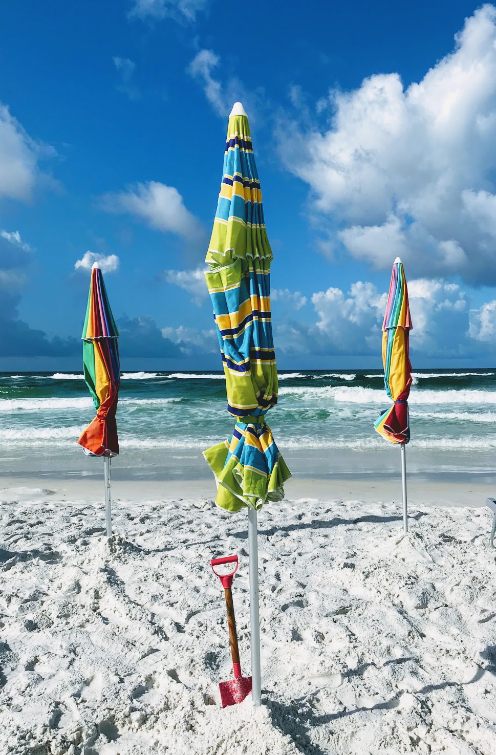 summer beach umbrella