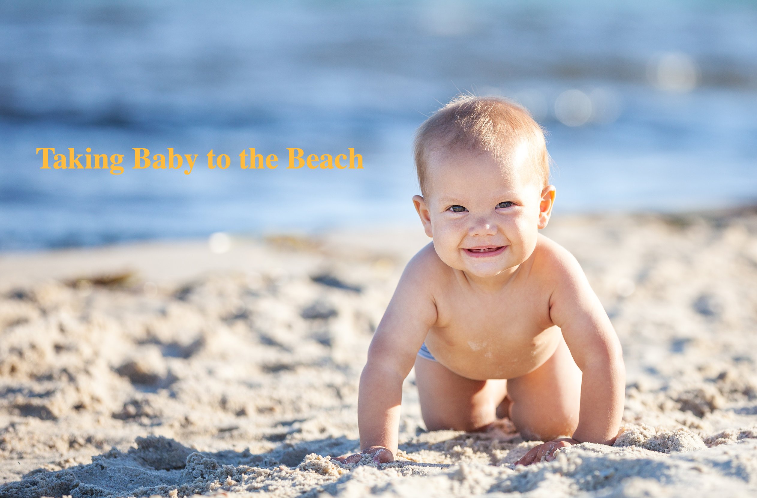 tips for taking baby to the beach