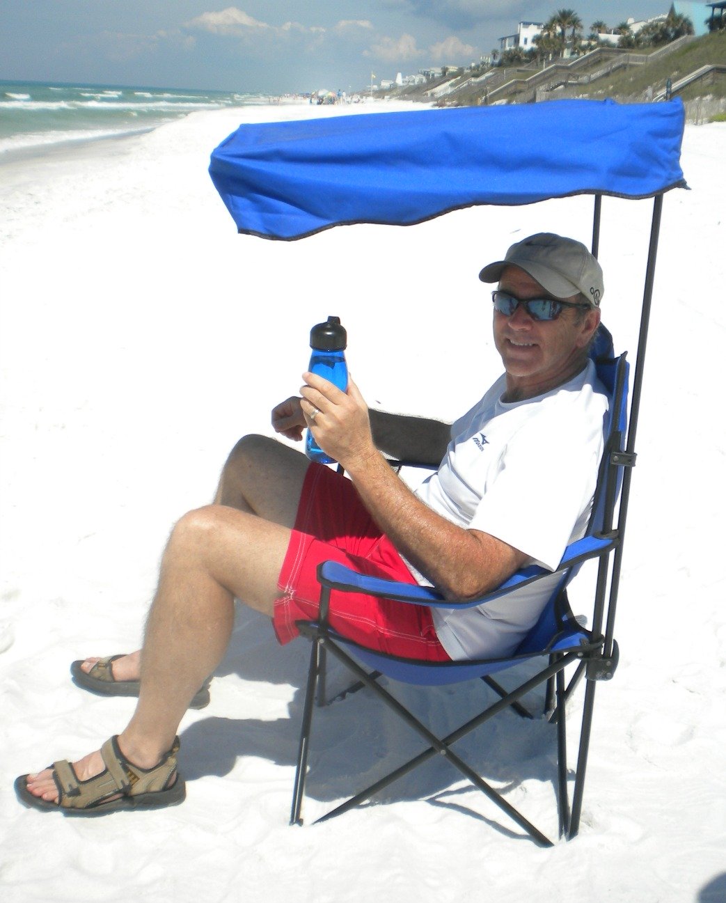 beach chair with canopy