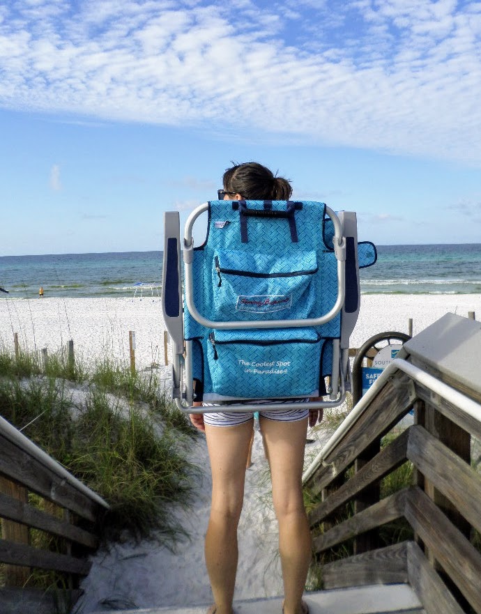 backpack beach chair with cooler