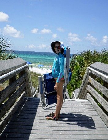 backpack beach chair