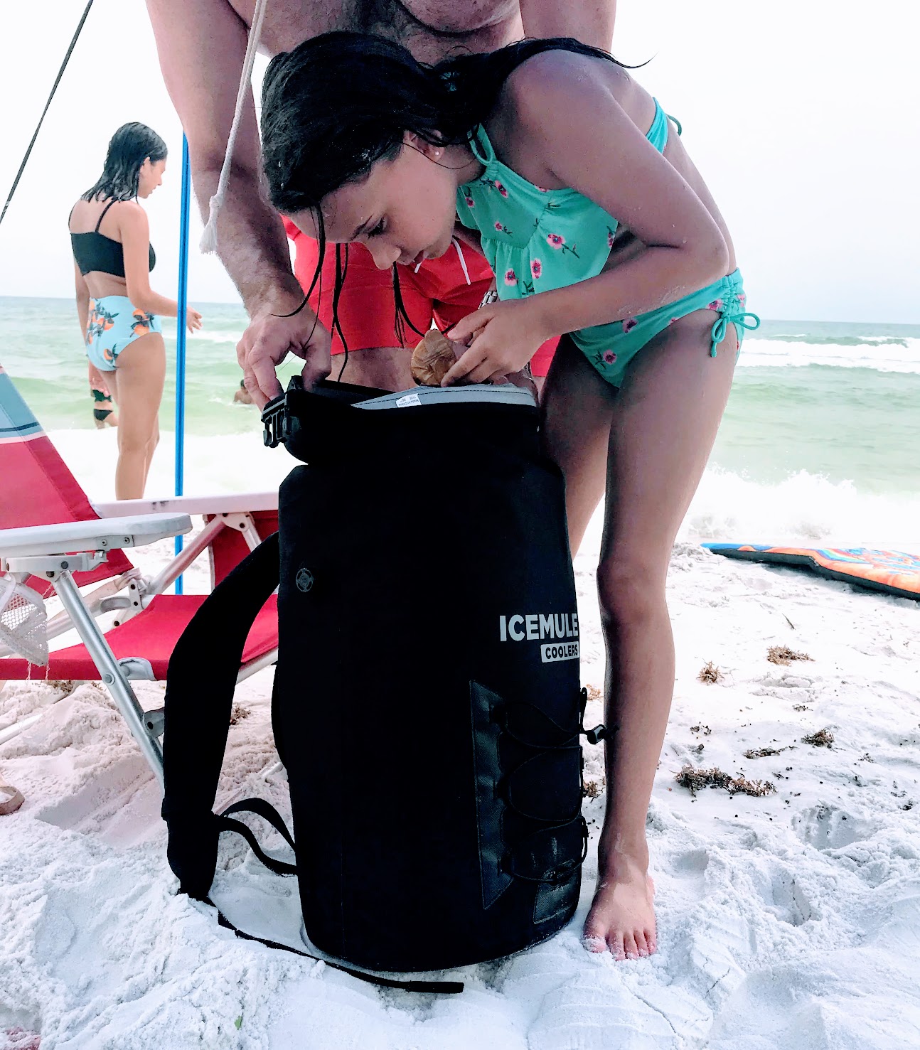 beach backpack cooler