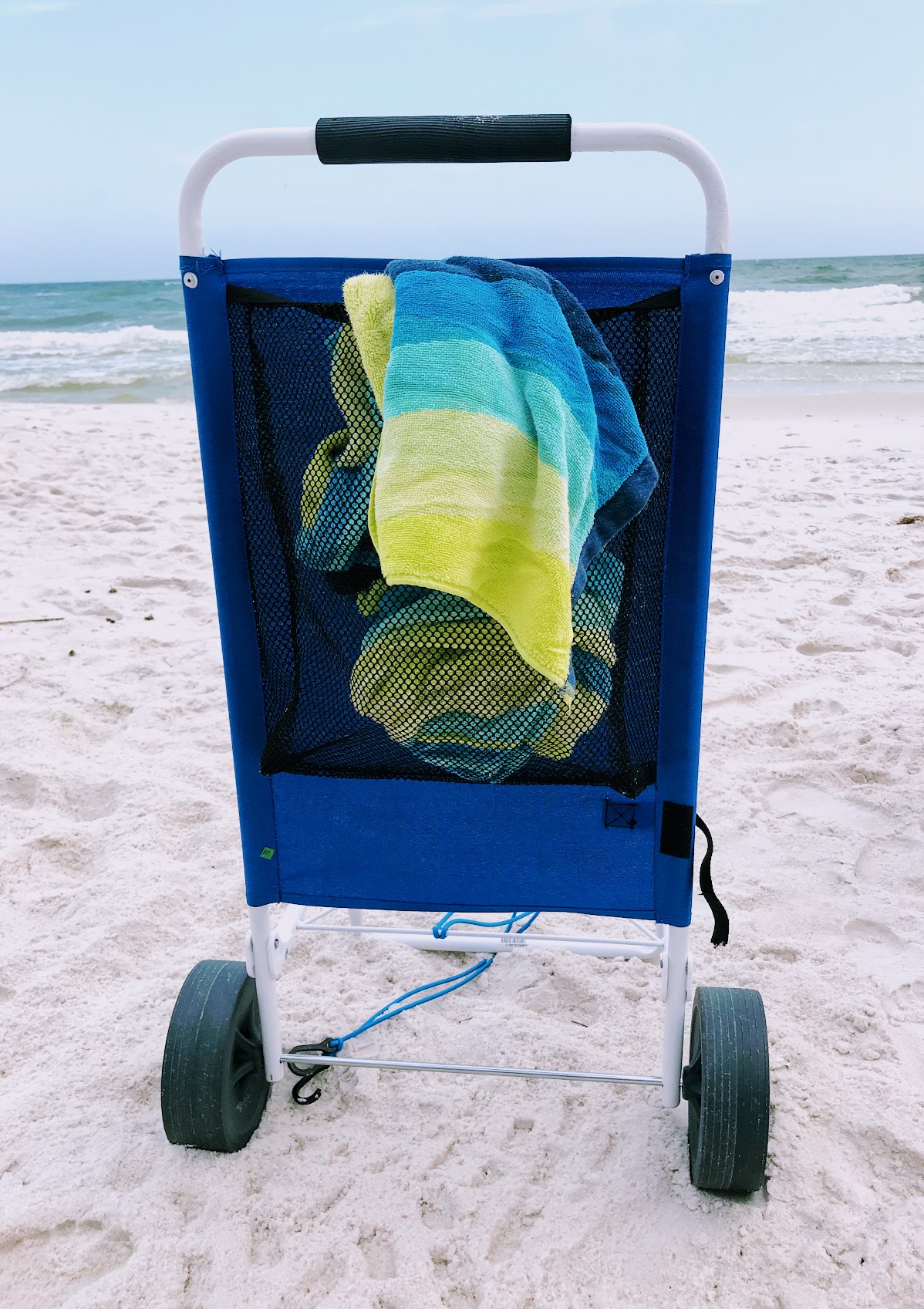 rolling beach cart