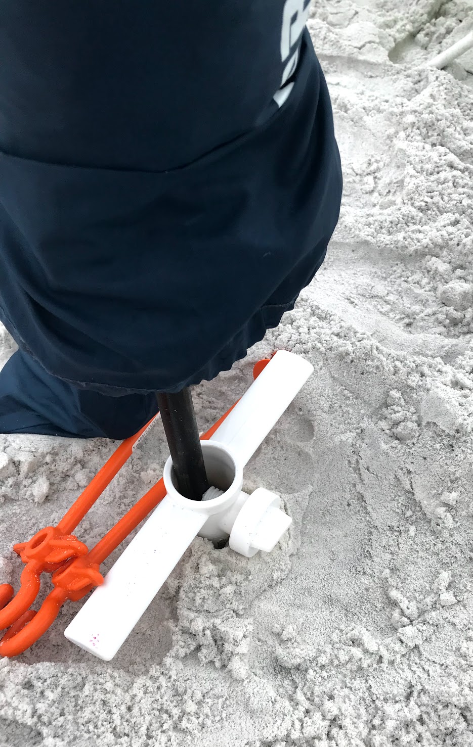 beach umbrella stand